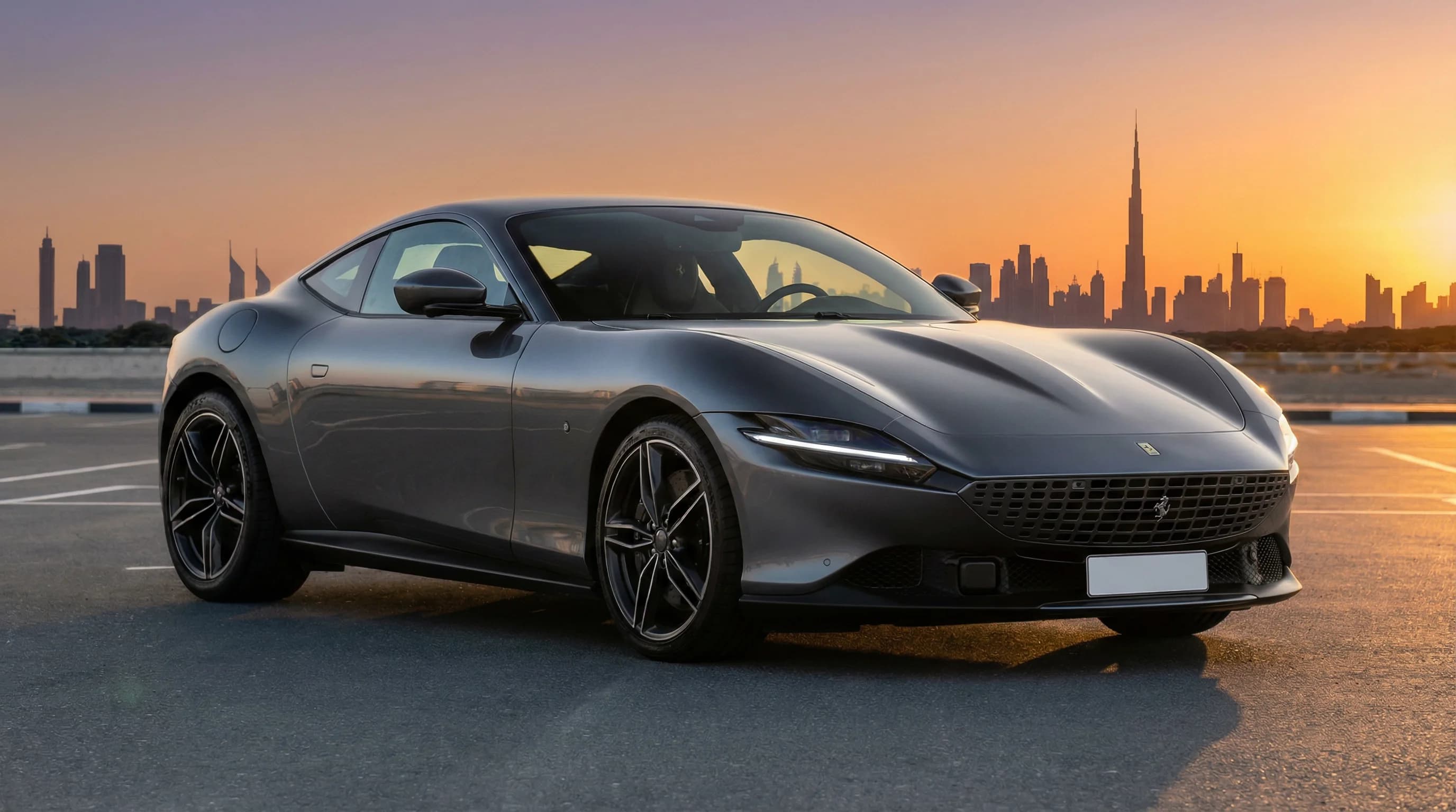 Ferrari Roma for rent in Dubai