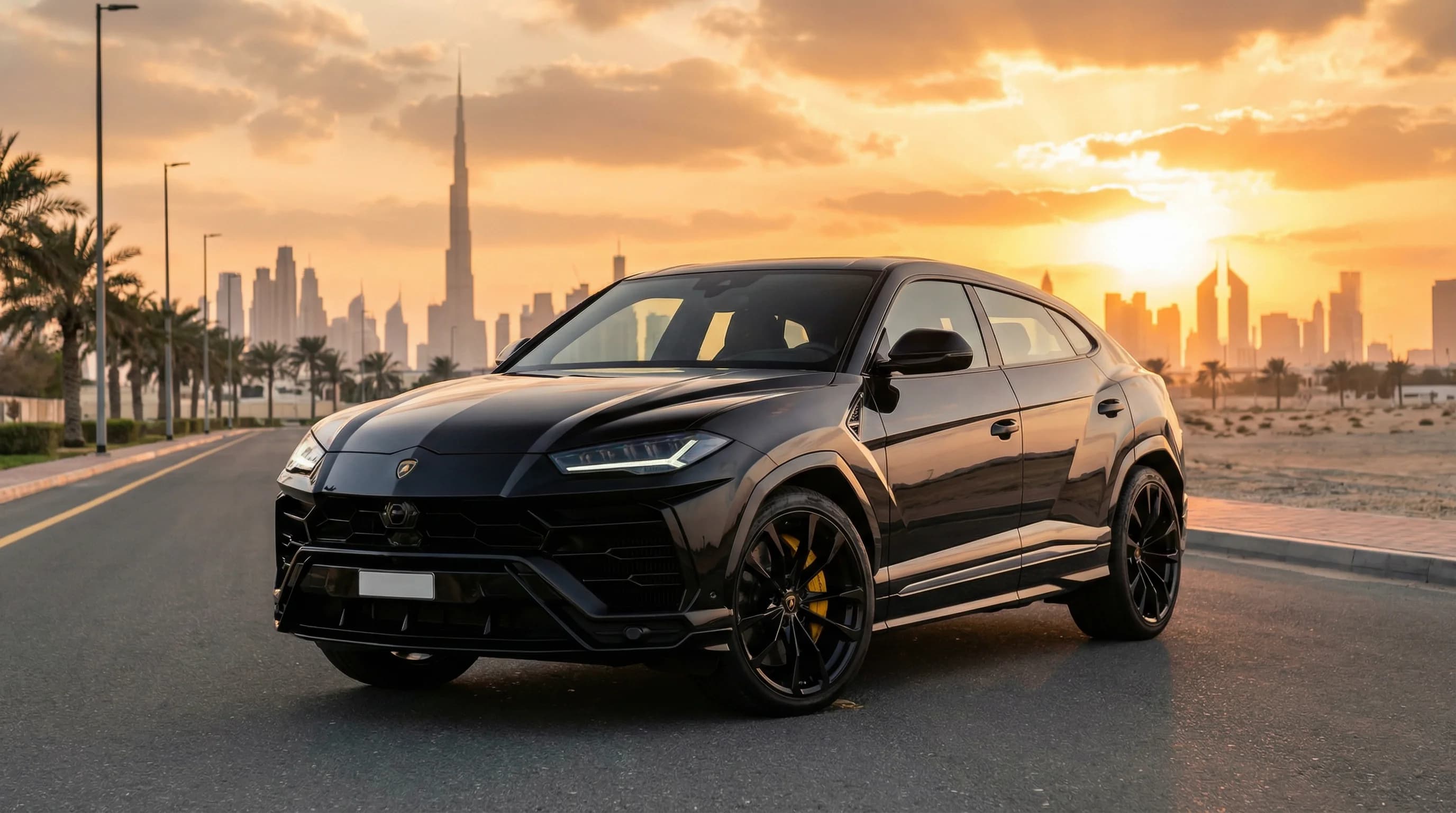 Lamborghini Urus for rent in Dubai